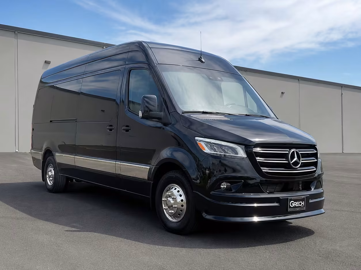 sprinter van rental with driver