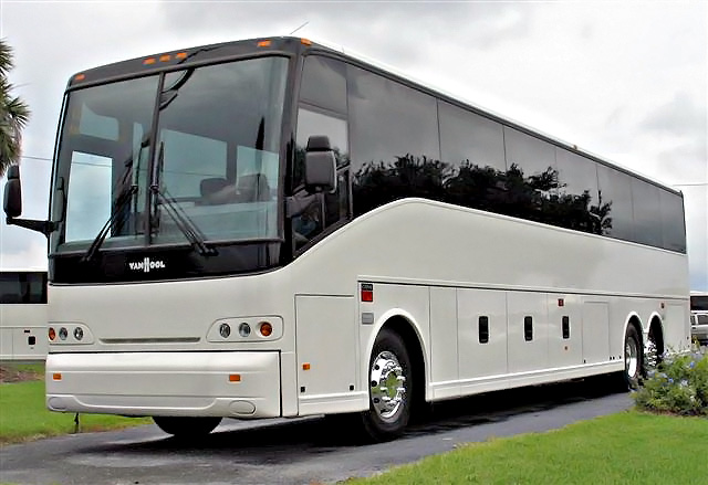 Ft Lauderdale 56 Passenger Charter Bus